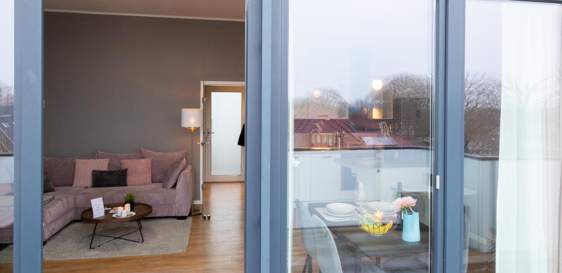 شقة Micasa Ol - Modernes Penthouse - Stellplatz - Kueche - Wlan - Dachterrasse أولدنبورغ المظهر الخارجي الصورة