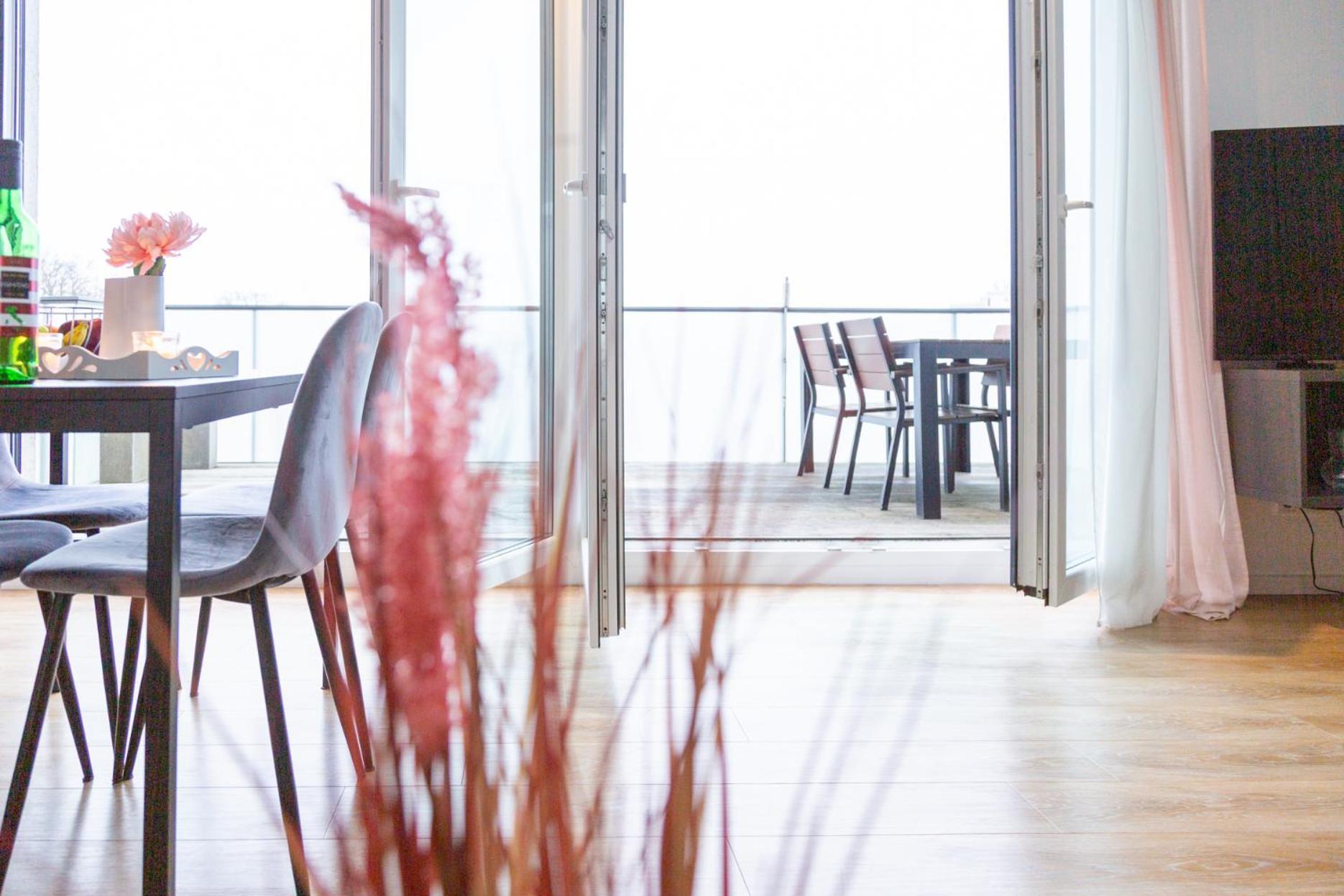شقة Micasa Ol - Modernes Penthouse - Stellplatz - Kueche - Wlan - Dachterrasse أولدنبورغ المظهر الخارجي الصورة